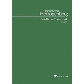 Herzogenberg: Die geistliche Chormusik a cappella