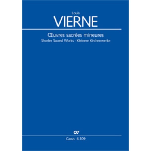 Kleinere Kirchenwerke : Bd 15 der Vierne-Gesamtausgabe