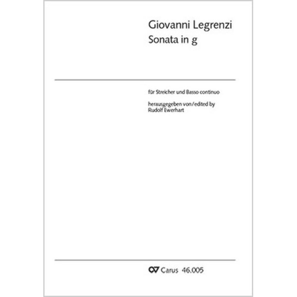 Sonata in g : g-Moll