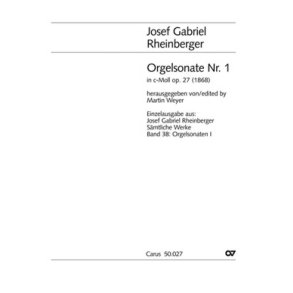 Orgelsonate Nr. 1 : c-Moll