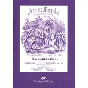 Der arme Heinrich : Komisches Singspiel in Versen für Kinder