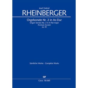 Organ Sonata No. 2 : In A Flat Major Op. 65