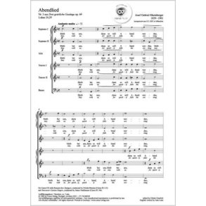 Abendlied : Bleib bei uns