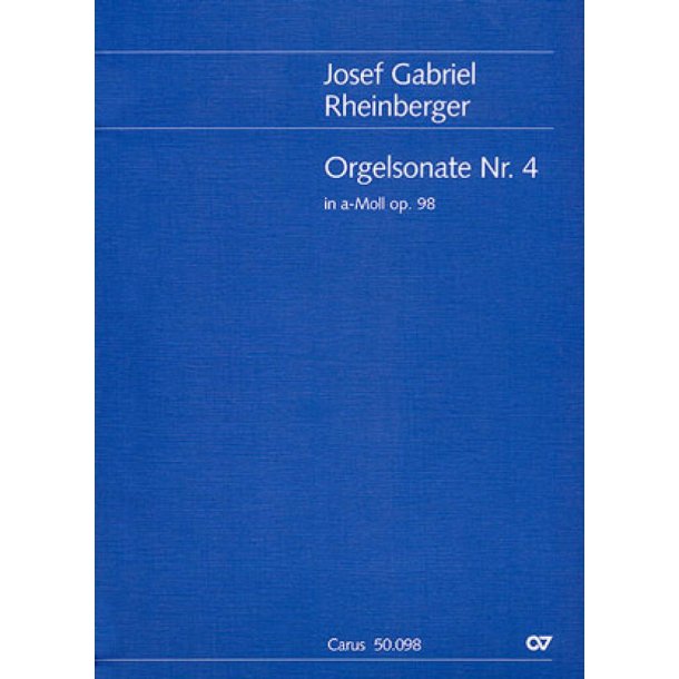 Orgelsonate Nr. 4 in a : a-Moll