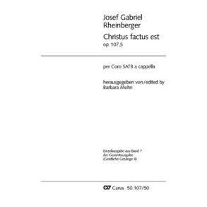 Christus factus est : Christus ward für uns gehorsam