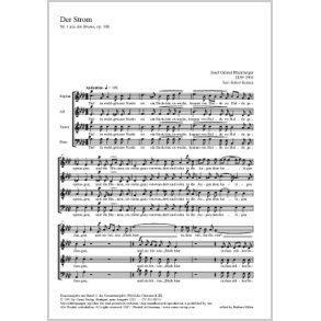 Der Strom : aus: Am Strome. Sechs Gesänge