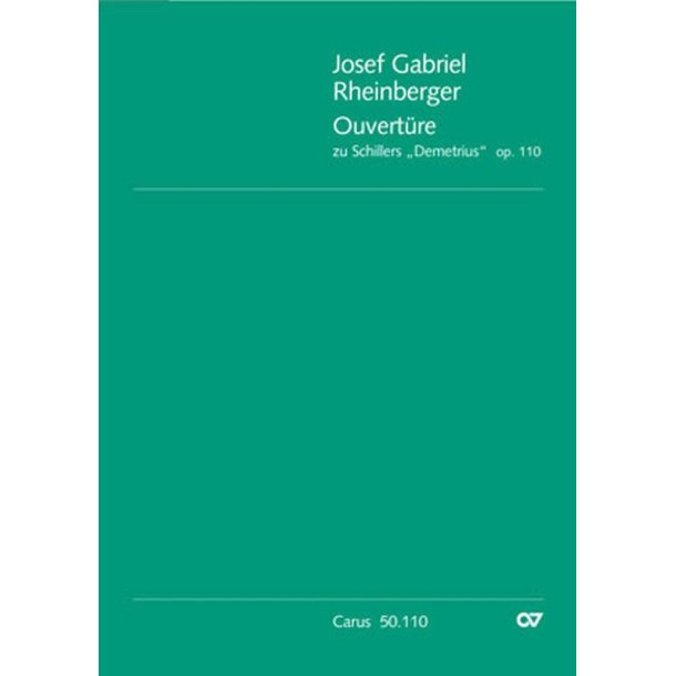 Ouvert&uuml;re zu Schillers Demetrius