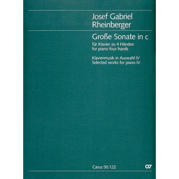 Gro&szlig;e Sonate in c : c-Moll
