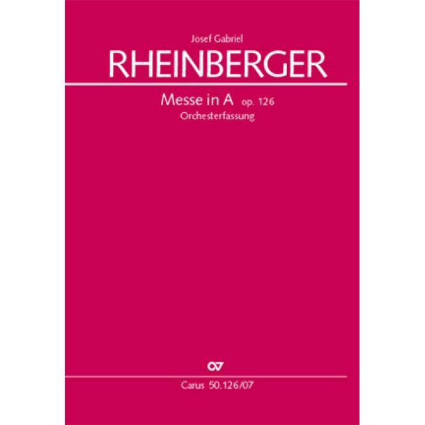 Missa in A : in nativitate Domini