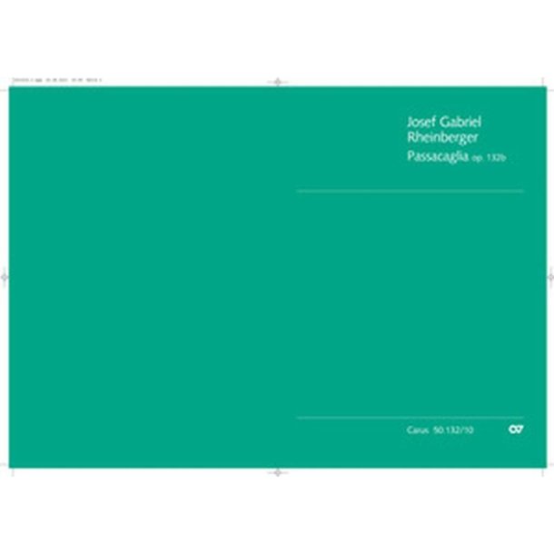 Passacaglia : f-Moll