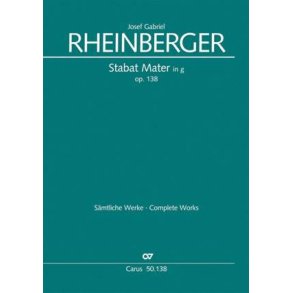 Stabat Mater in g-Moll Op. 138 : With string ensemble and/or organ accomaniment