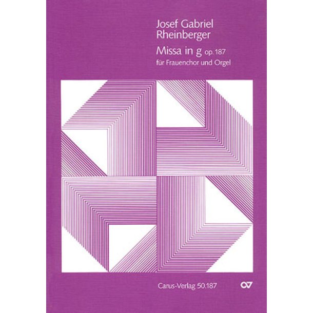 Missa in g : sincere in memoriam