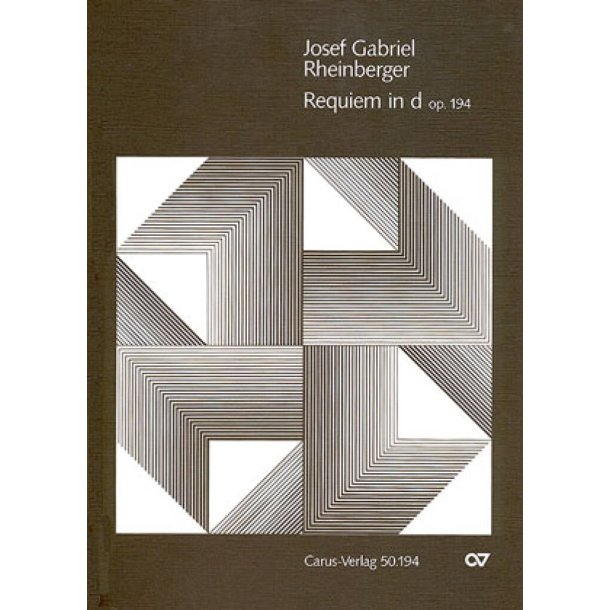 Requiem in d op. 194 : d-Moll