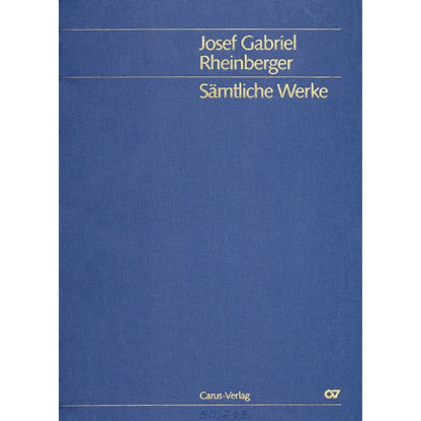 Rheinberger: Singspiele [Gesamtausgabe, Bd. 13]