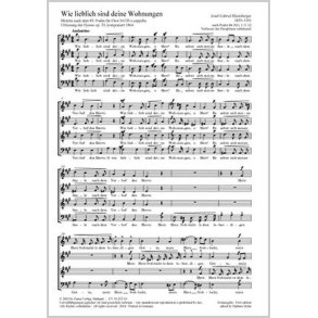 Wie lieblich sind deine Wohnungen : Hymne