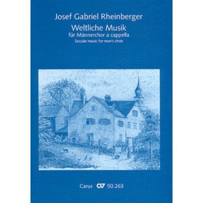 Weltliche Musik für Männerchor a cappella