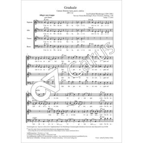 Graduale - D major : Cantate Domino laeta, pueri, cantica (JWV 32)