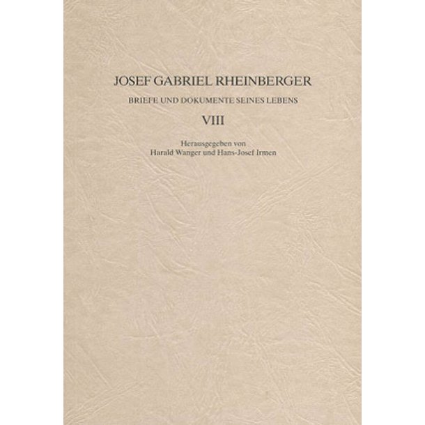 Briefe und Dokumente seines Lebens VIII : Briefe an Henriette Hecker 20.8.1900 - November 1901
