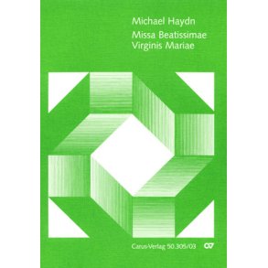 Missa Beatissimae Virginis Mariae : C-Dur