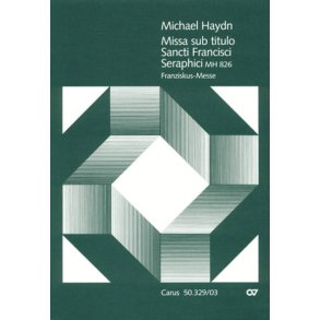 Missa sub titulo Sancti Francisci Seraphici : Franziskus-Messe