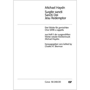 Haydn, M.: Drei Motetten für Chor a cappella