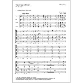 Vesperae solennes : C-Dur