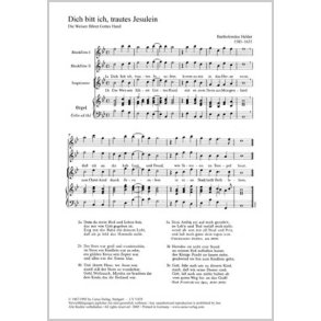 Dich bitt ich, Jesu, Herre mein : Die Weisen führet Gottes Hand