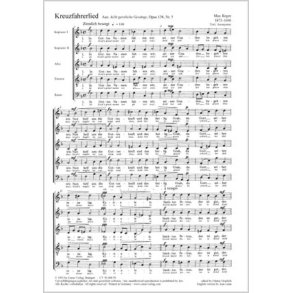 Reger: Kreuzfahrerlied- Abendlied