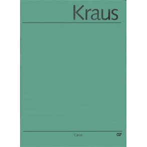 Kraus: Kammermusik I. Musikalische Werke, Bd. VI/1