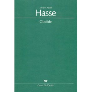 Cleofide : Oper in 3 Akten