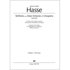 Sinfonia : Aus Marc' Antonio e Cleopatra