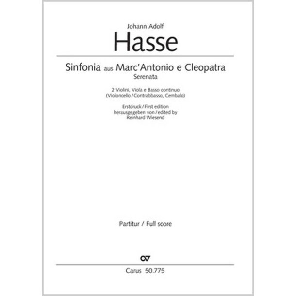 Sinfonia : Aus Marc' Antonio e Cleopatra