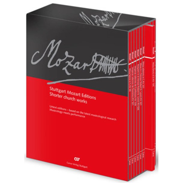 Mozart: Kleine Kirchenwerke in Studienpartituren