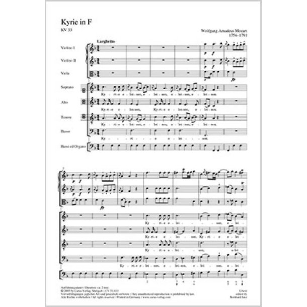 Kyrie in F : F-Dur