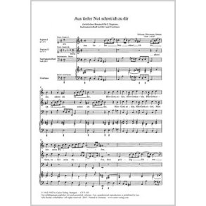 Aus tiefer Not schrei ich zu dir : aus: Opella Nova 1618, Teil 1