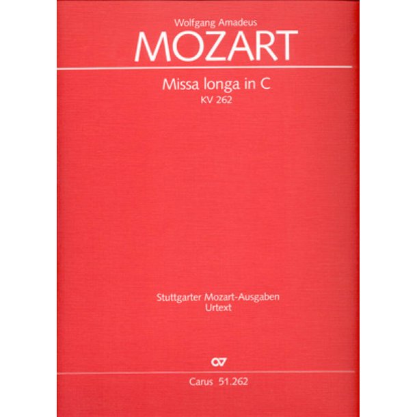 Missa longa in C : C-Dur
