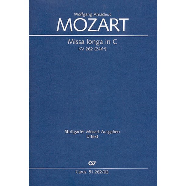 Missa longa in C : C-Dur