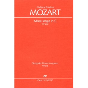 Missa longa in C : C-Dur