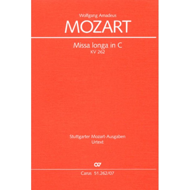 Missa longa in C : C-Dur