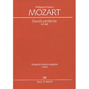 Davide penitente : Kantate