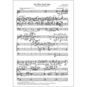 Du Hirte Israel höre : Psalm 80