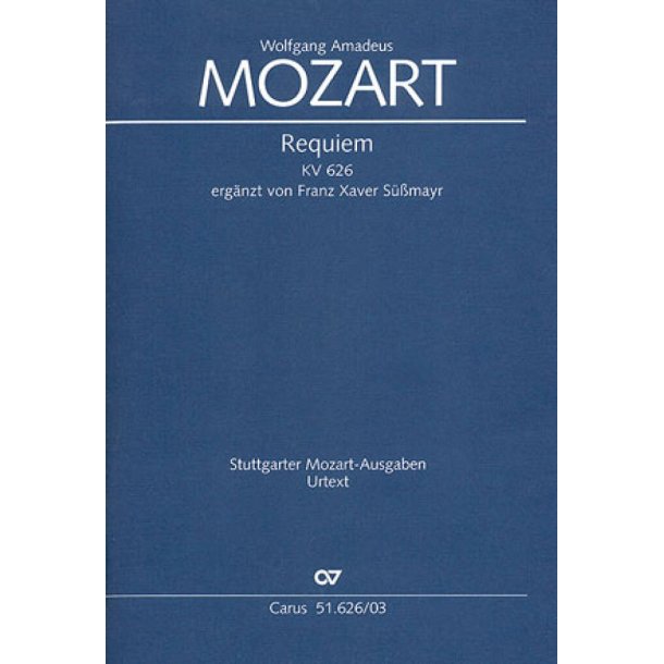 Requiem KV 626 : S&uuml;ssmayr-Version