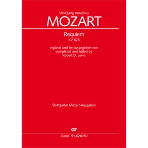 Requiem : ergänzt von Robert D. Levin
