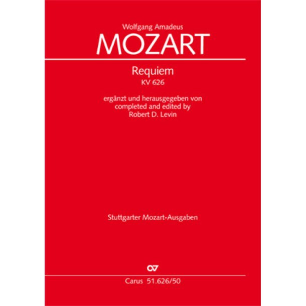 Requiem : erg&auml;nzt von Robert D. Levin
