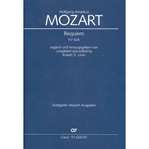 Requiem : ergänzt von Robert D. Levin