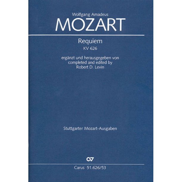 Requiem : erg&auml;nzt von Robert D. Levin