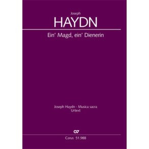 Ein' Magd, ein' Dienerin : Aria pro Adventu