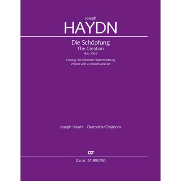 Die Sch&ouml;pfung : Fassung Mit Reduzierter Bl&auml;serbesetzung