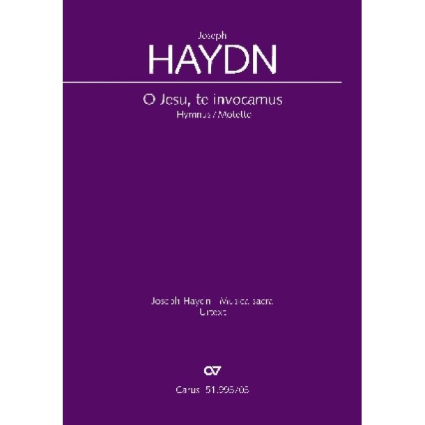 O Jesu, te invocamus