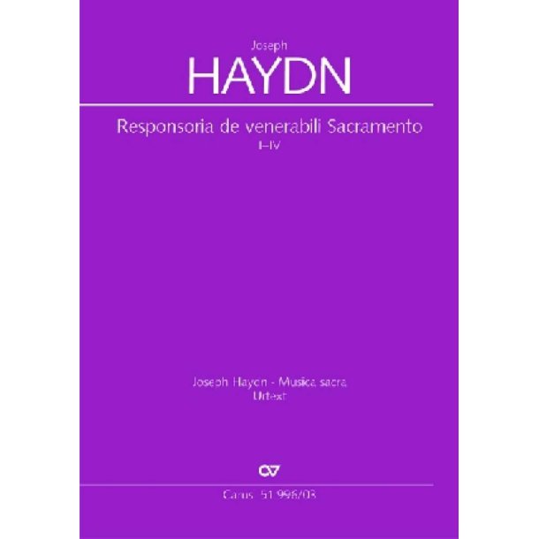 Responsoria de venerabili Sacramento